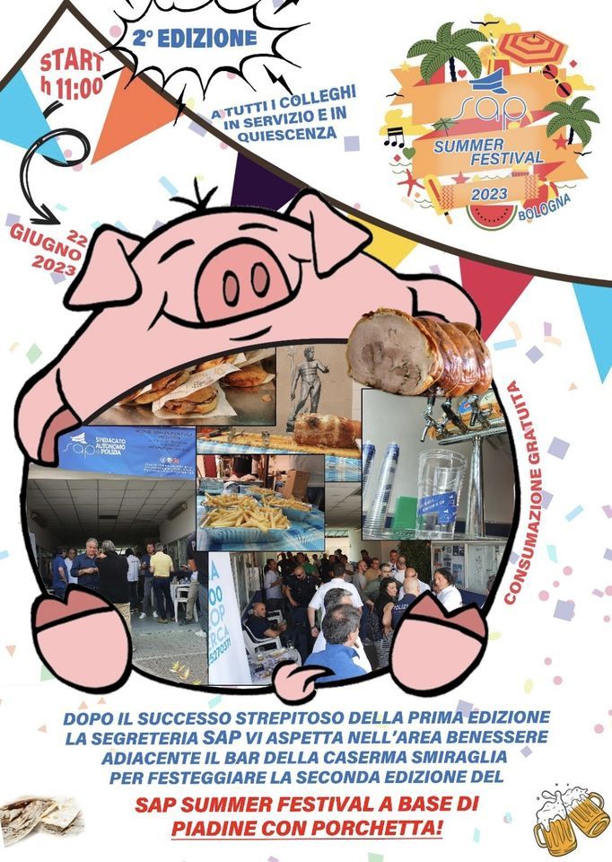 Sap summer festival 2023, Caserma Carlo Smiraglia, Bologna, 22 June 2023