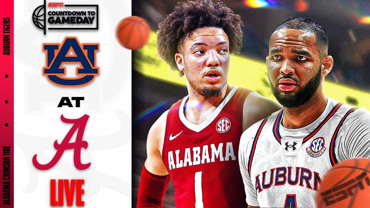 Auburn Tigers at Alabama Crimson Tide Mens Basketball at Coleman Coliseum