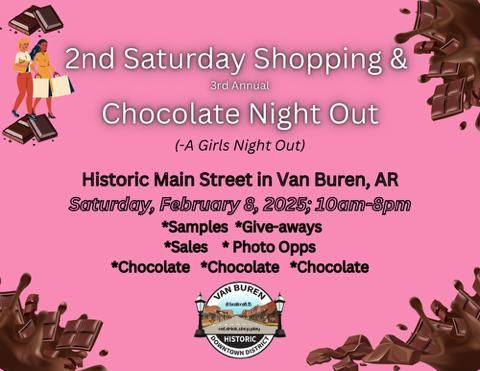 Second Saturday Shopping - Chocolate Night Out