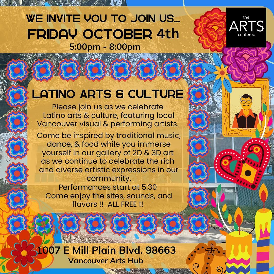 First Friday: Celebrating Local Latino Artists and Dia de Muertos