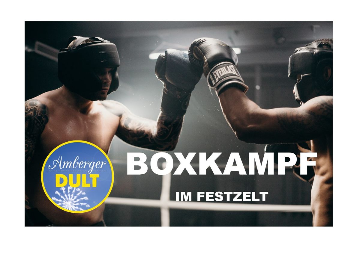 Boxkampf im Festzelt