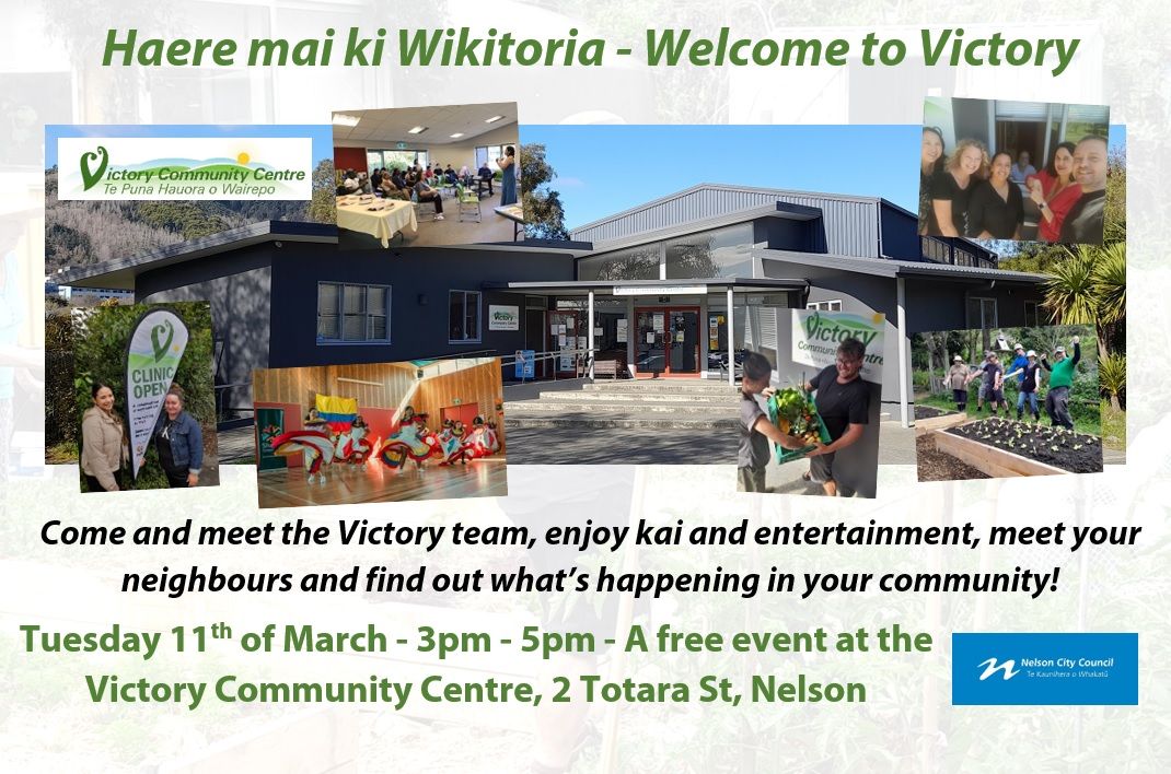 Haere mai ki Wikitoria - Welcome to Victory