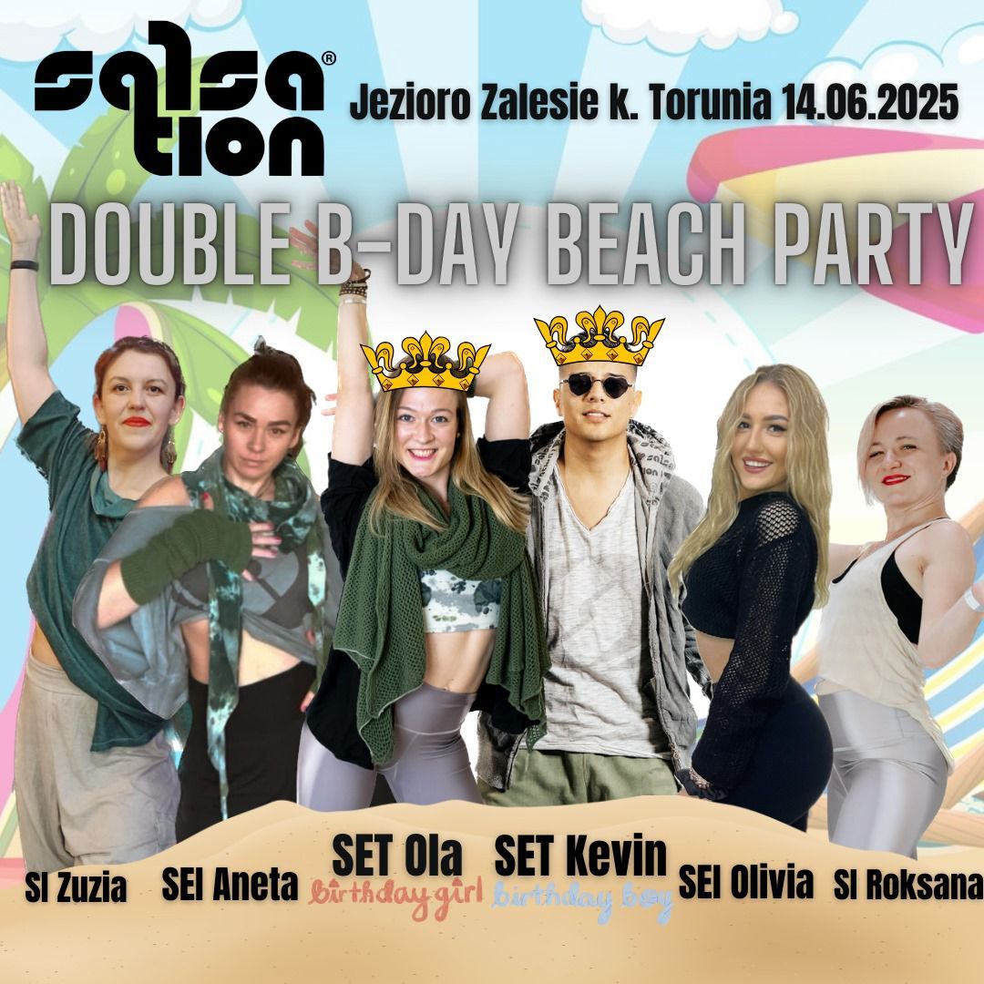 SALSATION DOUBLE B-DAY BEACH PARTY