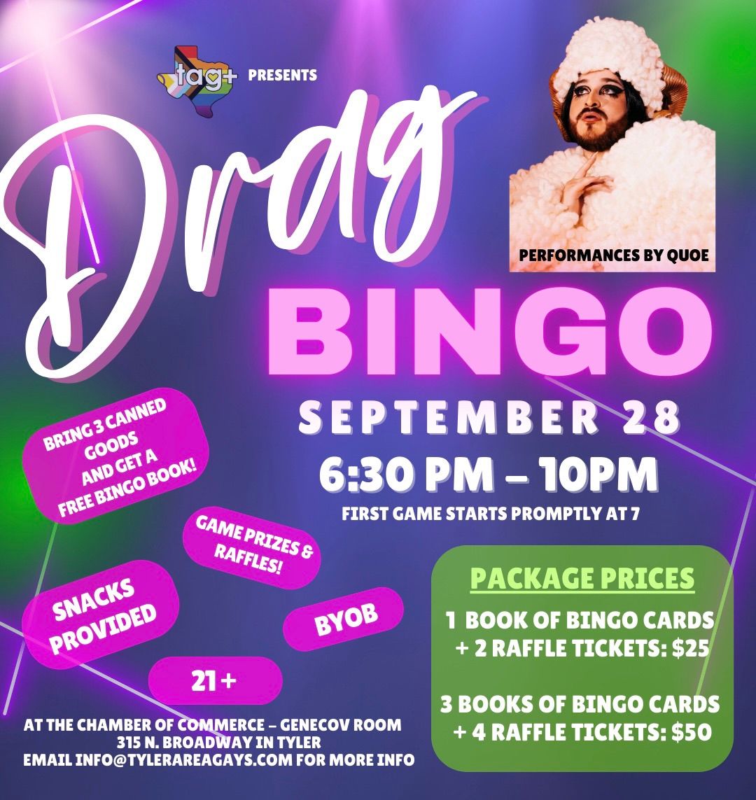 TAG+ Presents: Drag Bingo