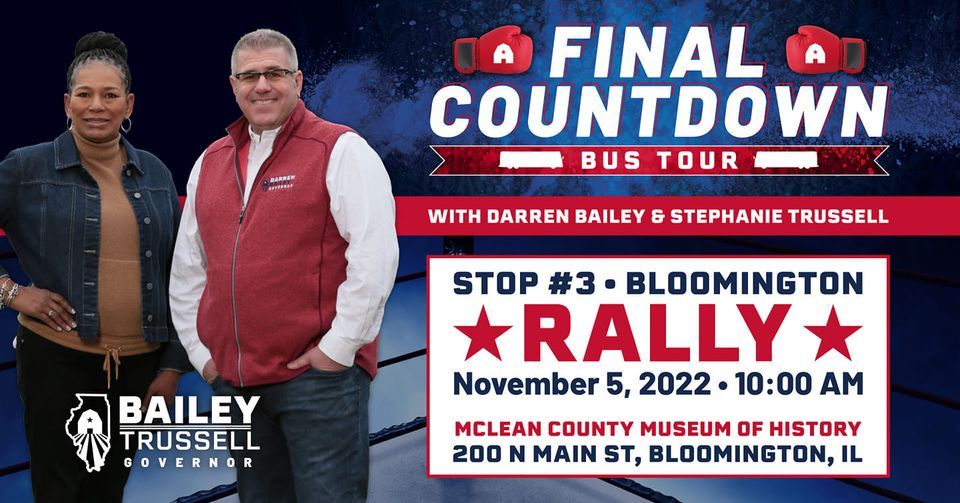 Bloomington Rally- Election Countdown Bus Tour, McLean County Museum of ...