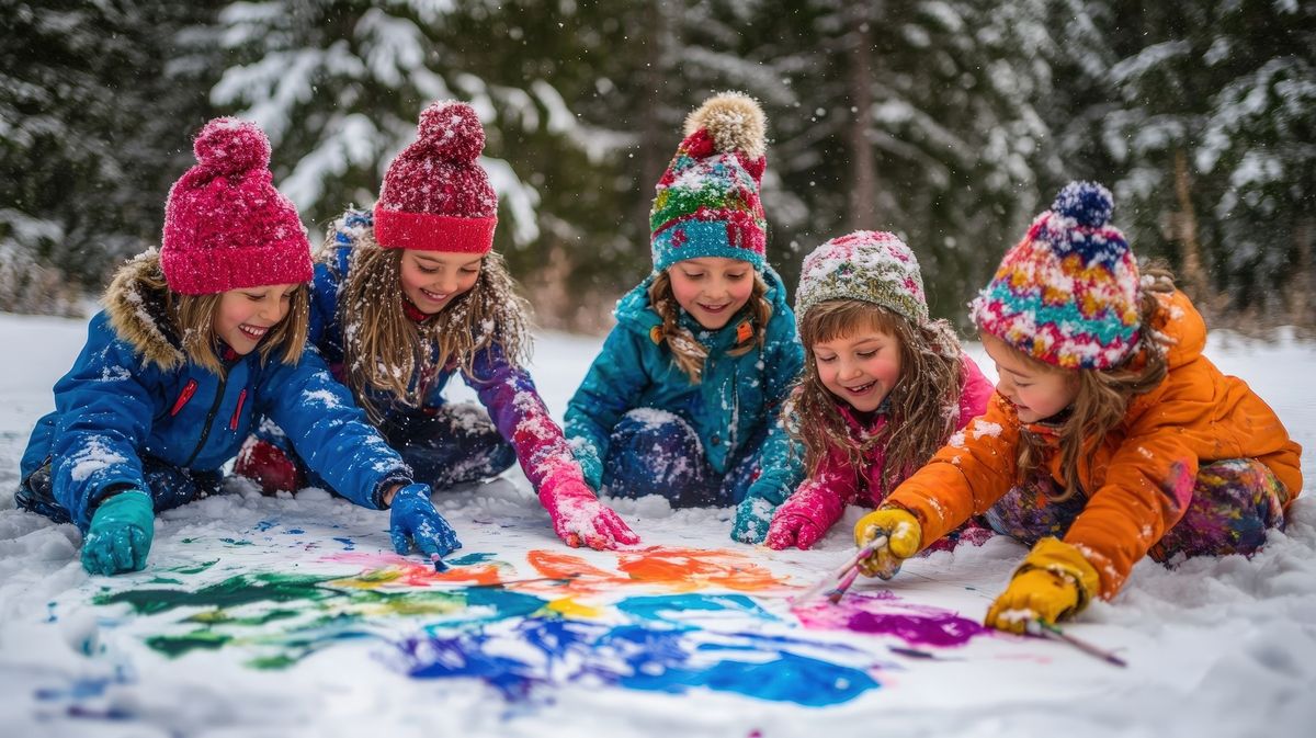 Snow Painting 