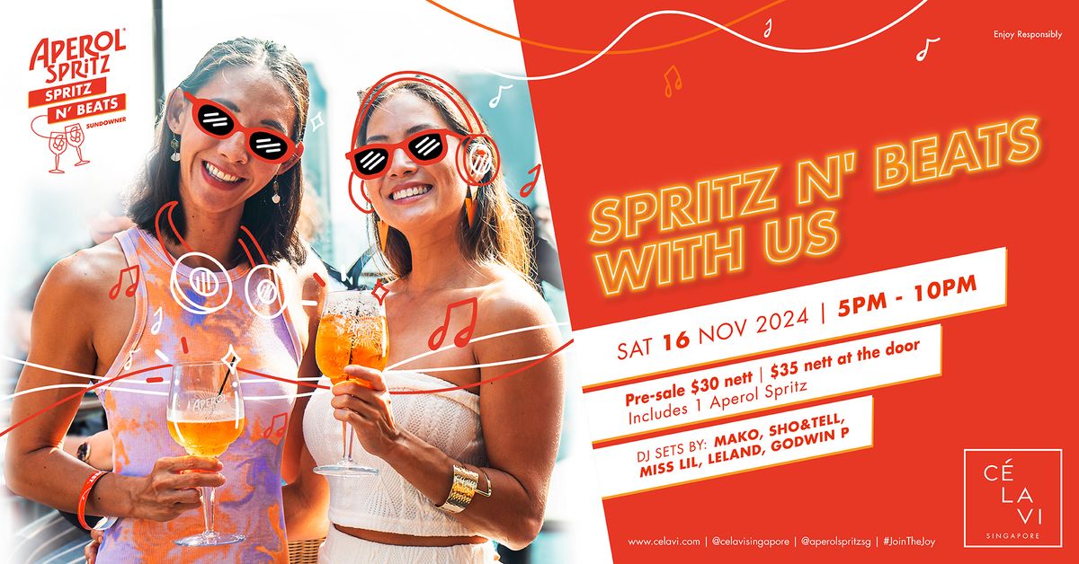 Spritz N' Beats Sundowner with Aperol Spritz