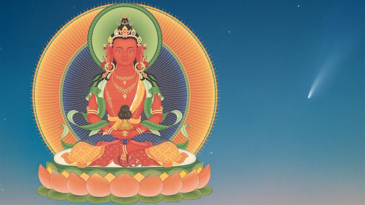 Amitayus Day Retreat. Increase life Span, Merit and Wisdom.