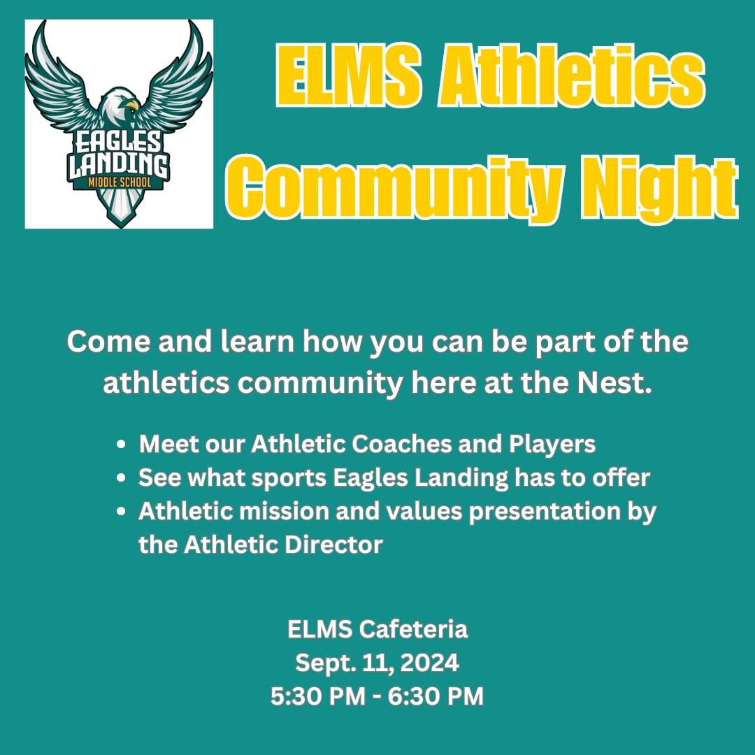 ELMS Athletics Community Night