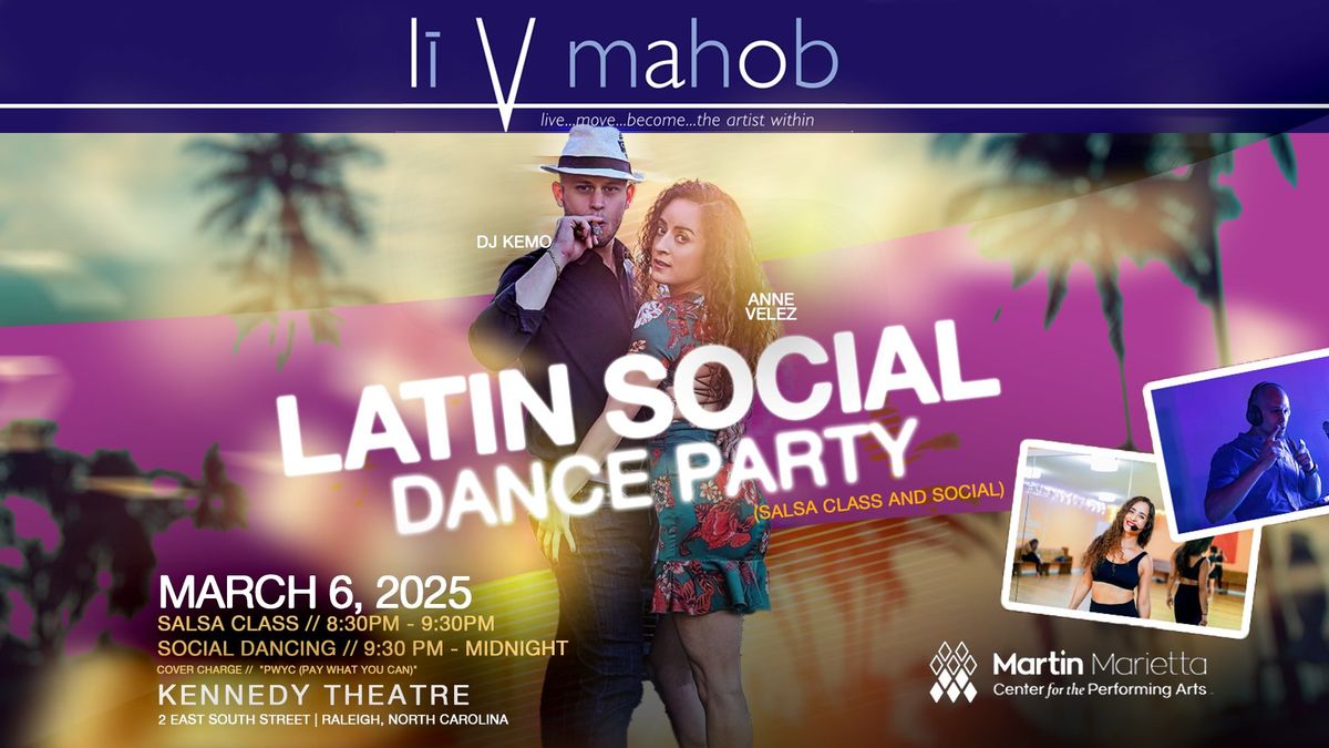 Li V Mahob Dance Techniques- Latin Social Dance Party