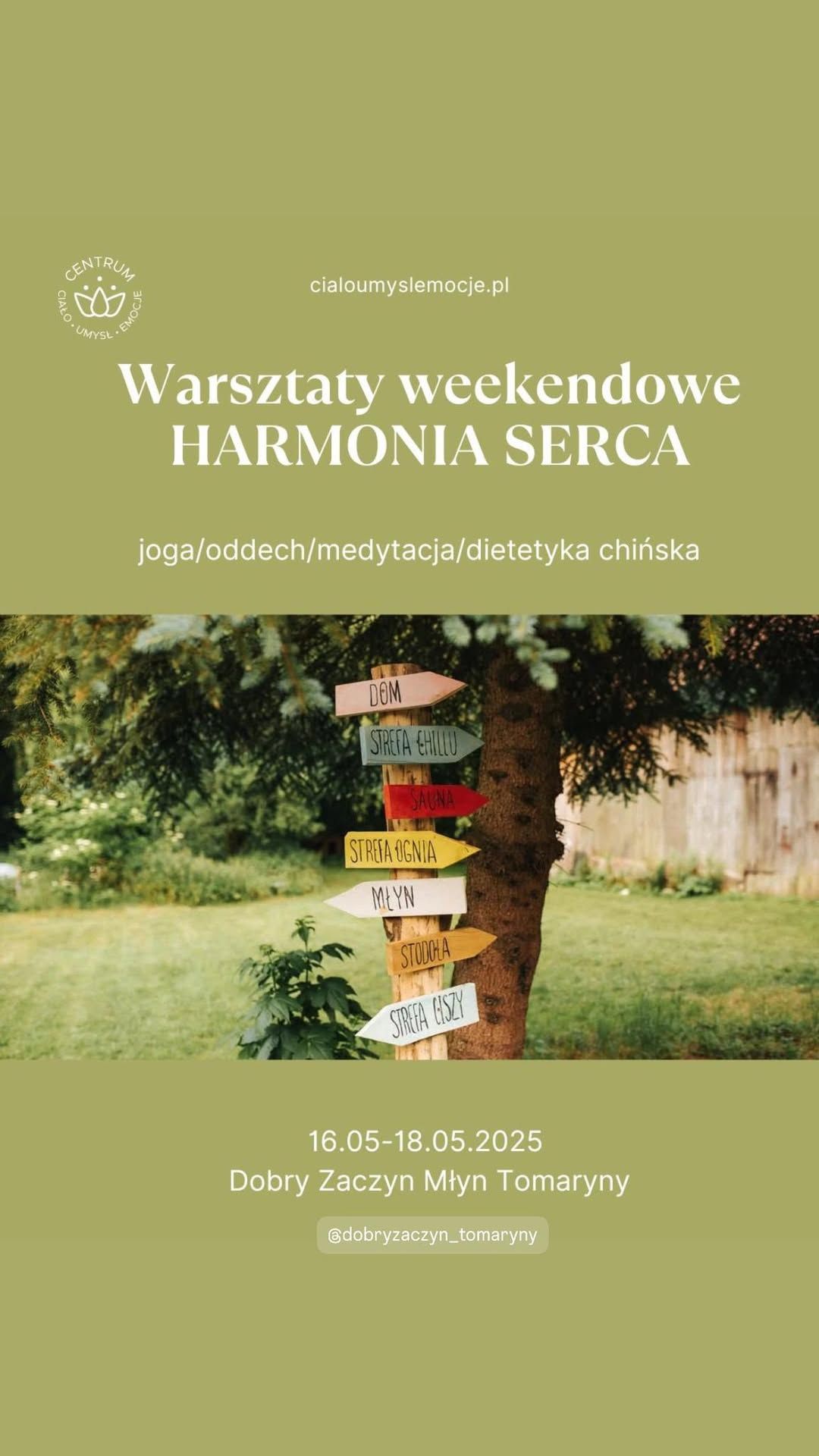 Harmonia Serca - warsztaty weekendowe