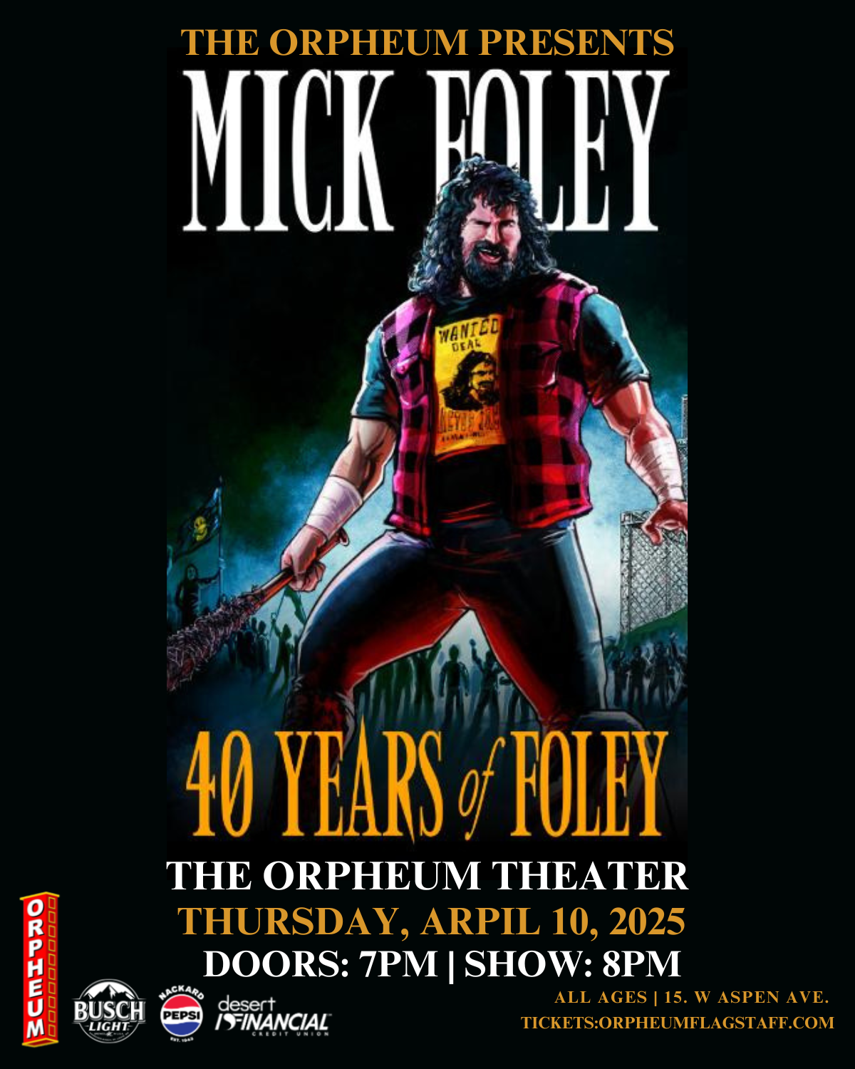 Mick Foley at Dothan Opera House