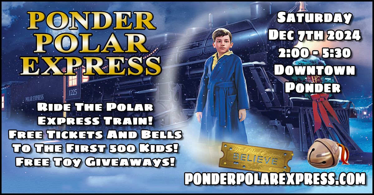 Ponder Polar Express \/ Lighting of The Park