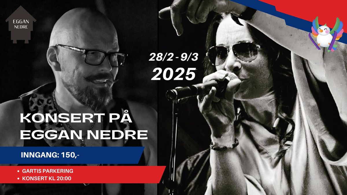 Konsert p\u00e5 Eggan Nedre - VM 2025