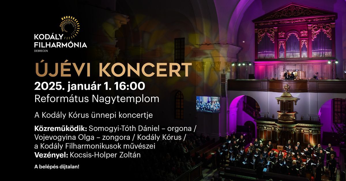 \u00daJ\u00c9VI KONCERT