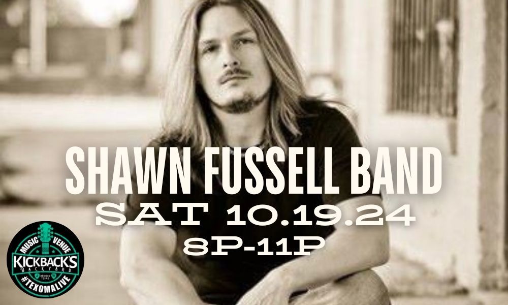 Shawn Fussell Band at Kickback's Backyard Denison 10.19.24