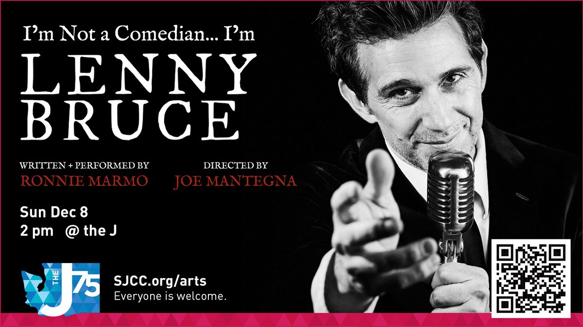 Im Not A Comedian... Im Lenny Bruce