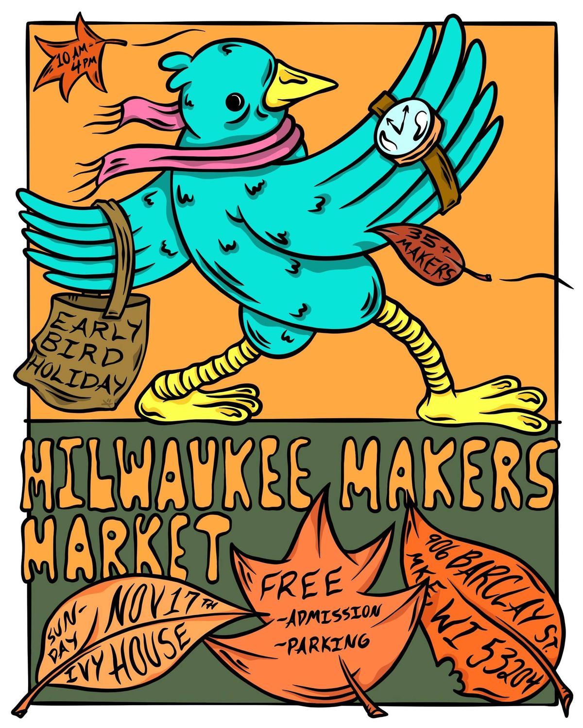 Milwaukee Makers Market "Early Bird Holiday" at Ivy House