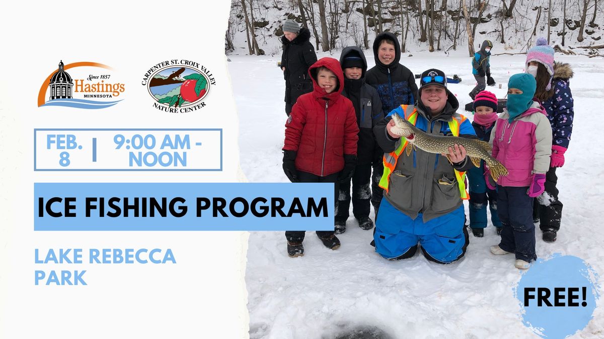 Ice Fishing at Lake Rebecca