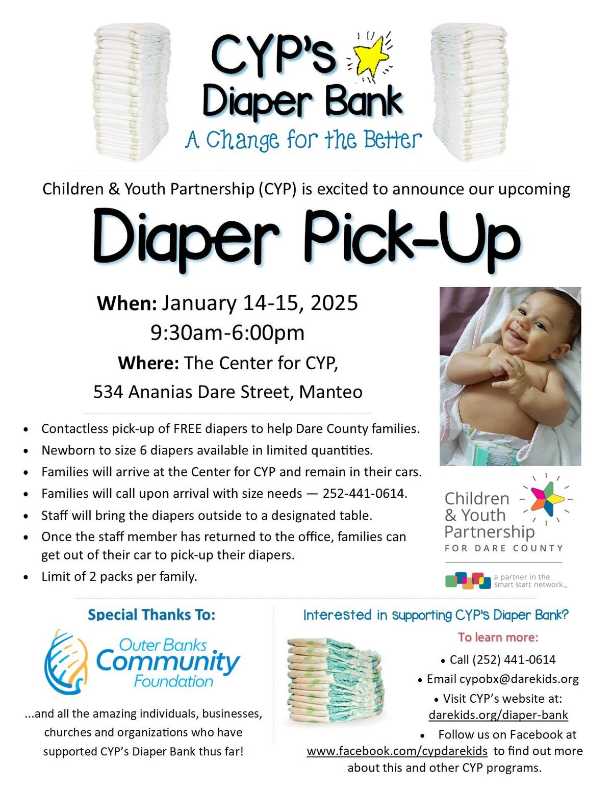 CYP's Diaper Pick-Up