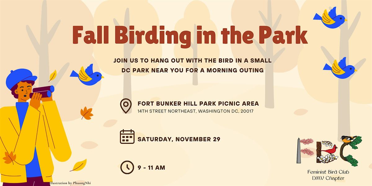 Fall Birding In the Park