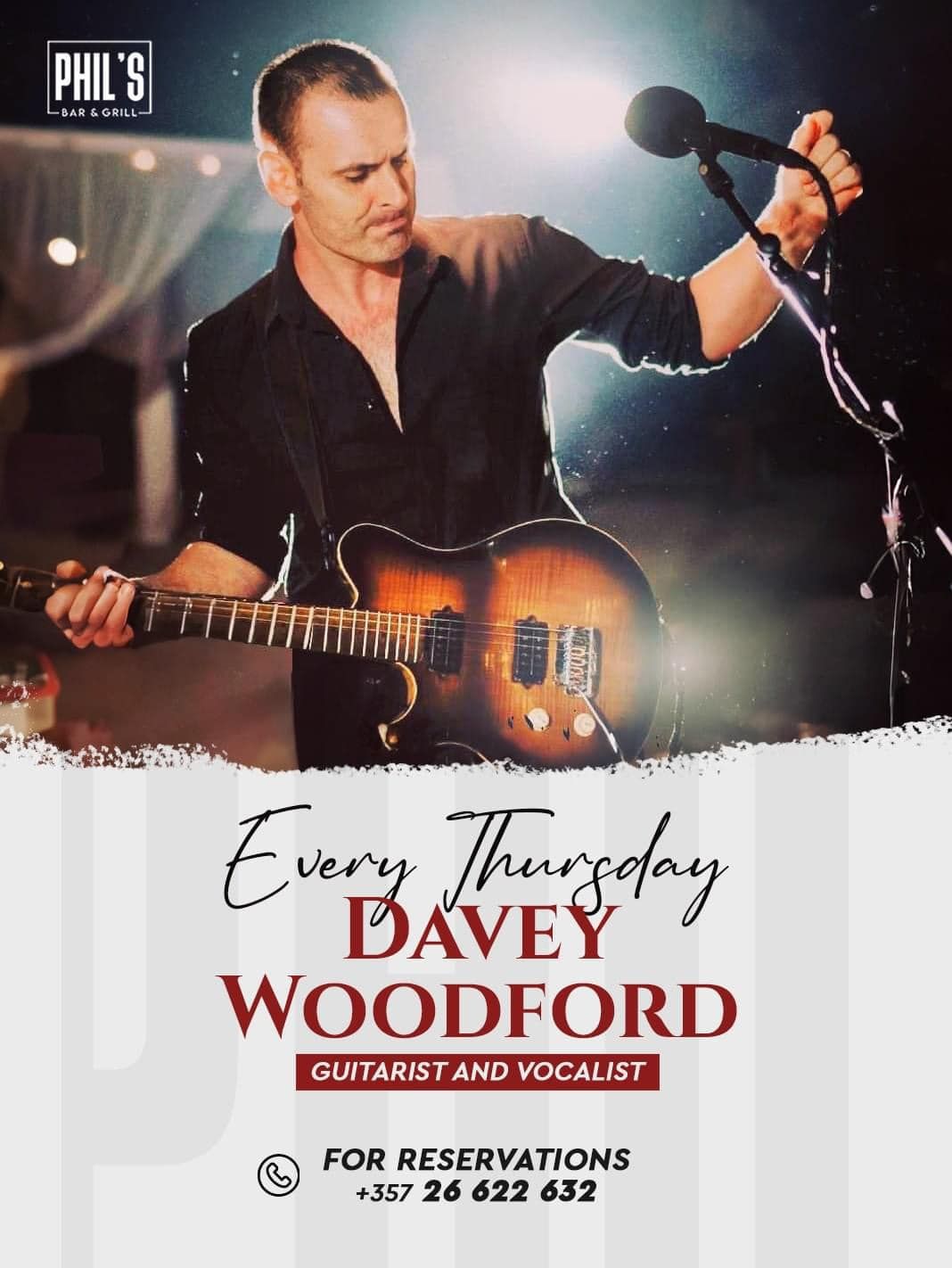 Davey Woodford Live