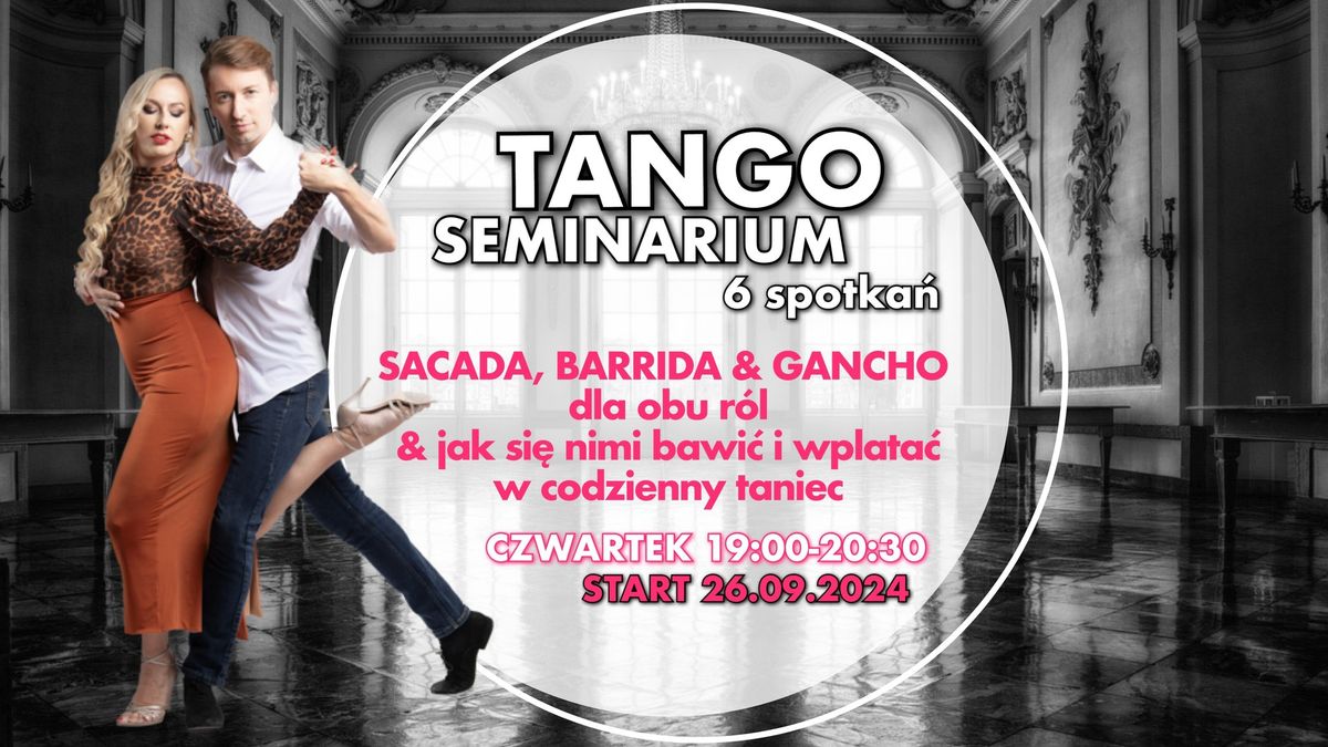 SACADA-BARRIDA-GANCHO dla obu r\u00f3l. Seminarium 6 spotka\u0144. 