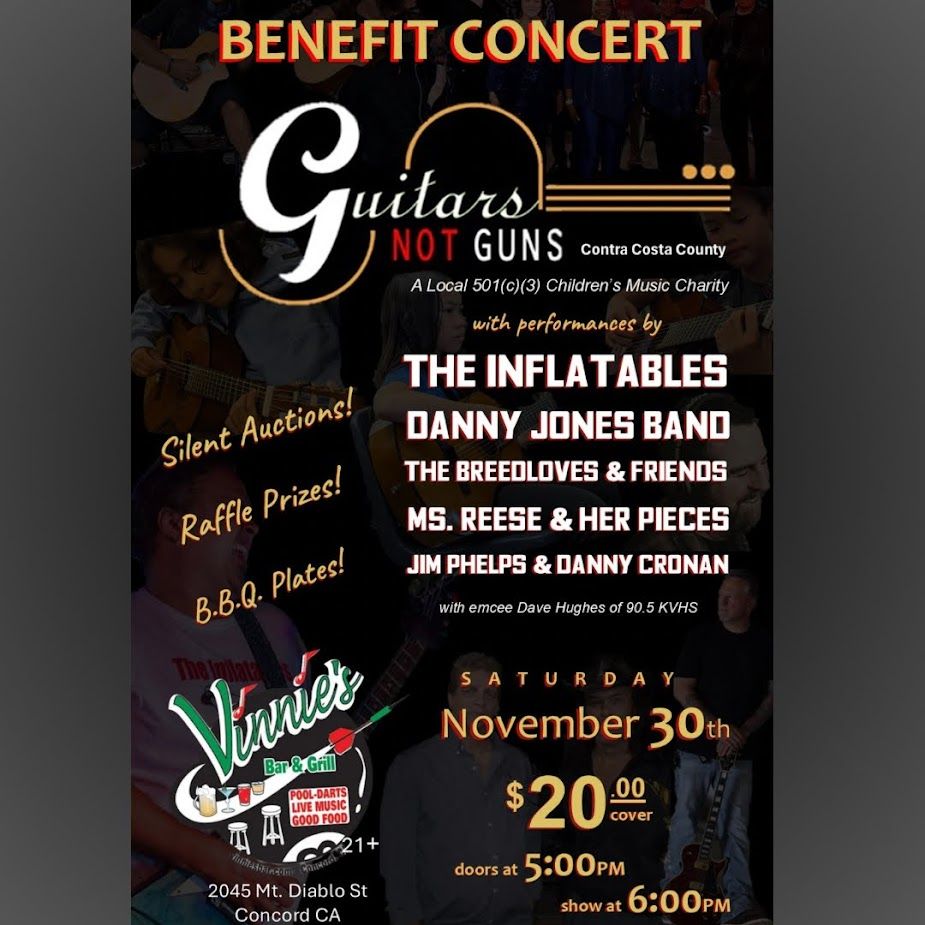 Guitars Not Guns Annual Fundraising Concert