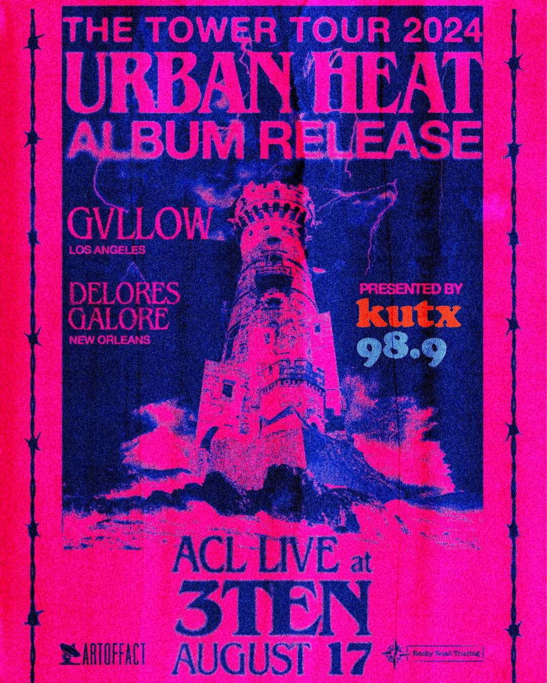 KUTX Presents Urban Heat at ACL Live - Album Release Show