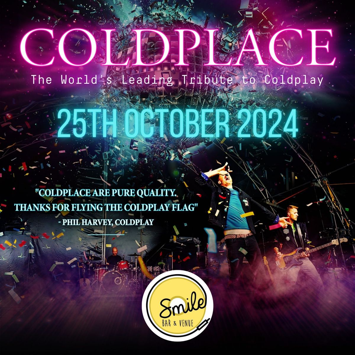 Coldplace \u2013 The World\u2019s Leading Tribute To Coldplay