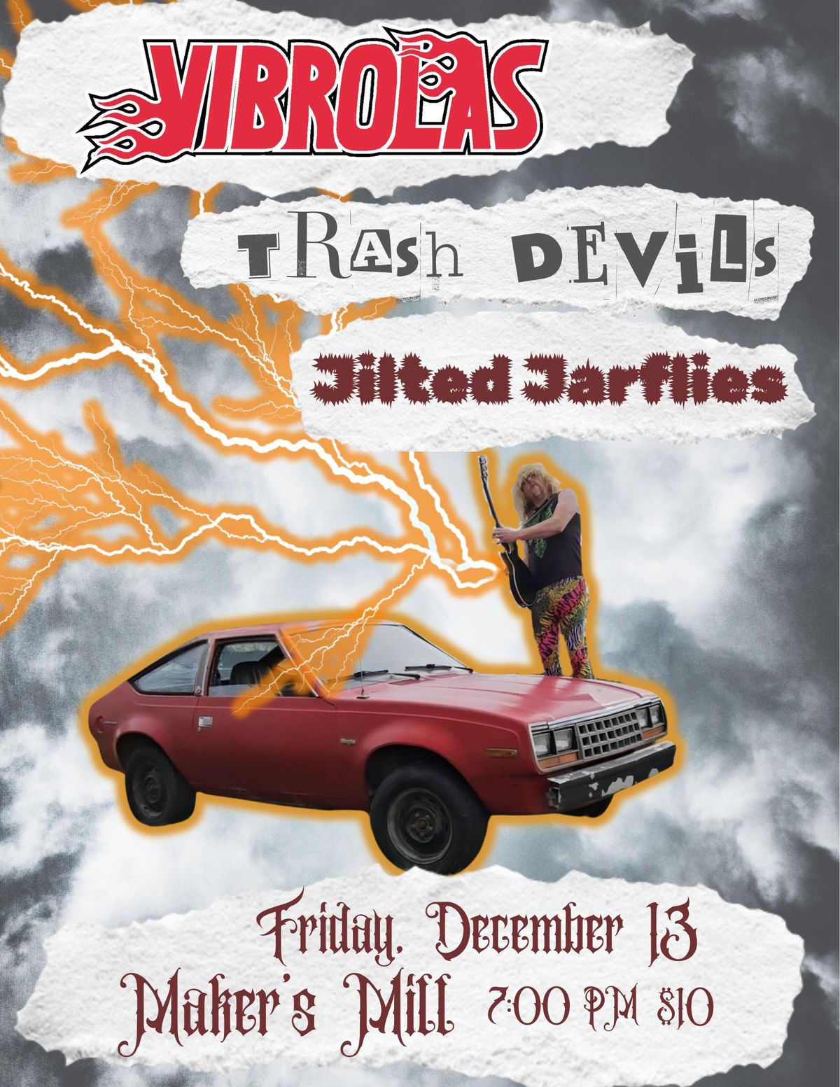 Vibrolas, Trash Devils and Jilted Jarflies live!