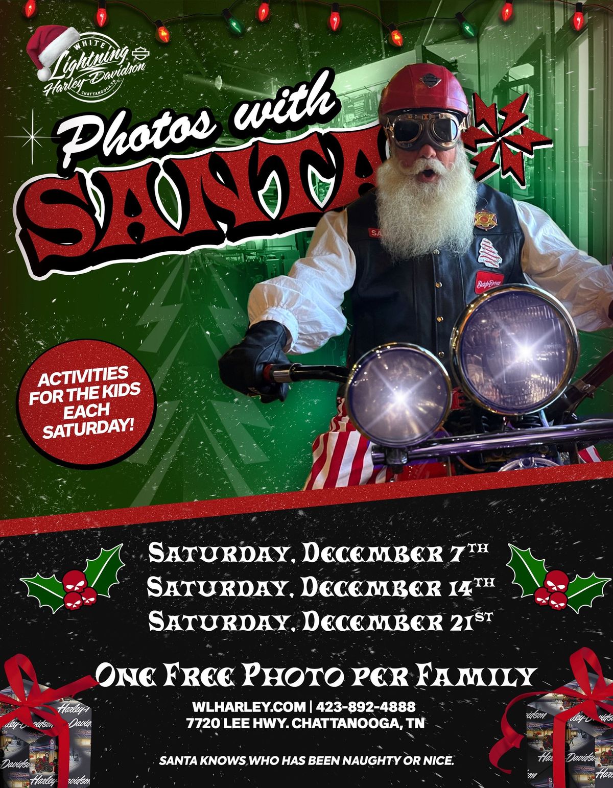 Photos with Santa