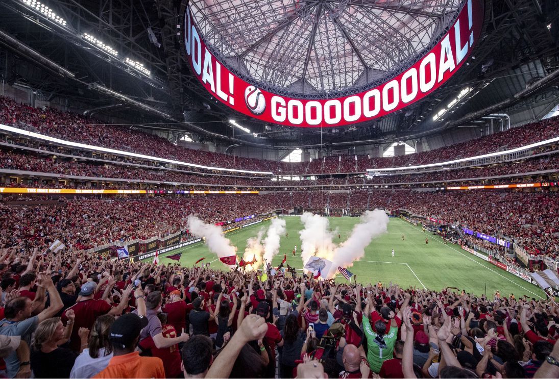 Sporting Kansas City at Atlanta United at Mercedes-Benz Stadium