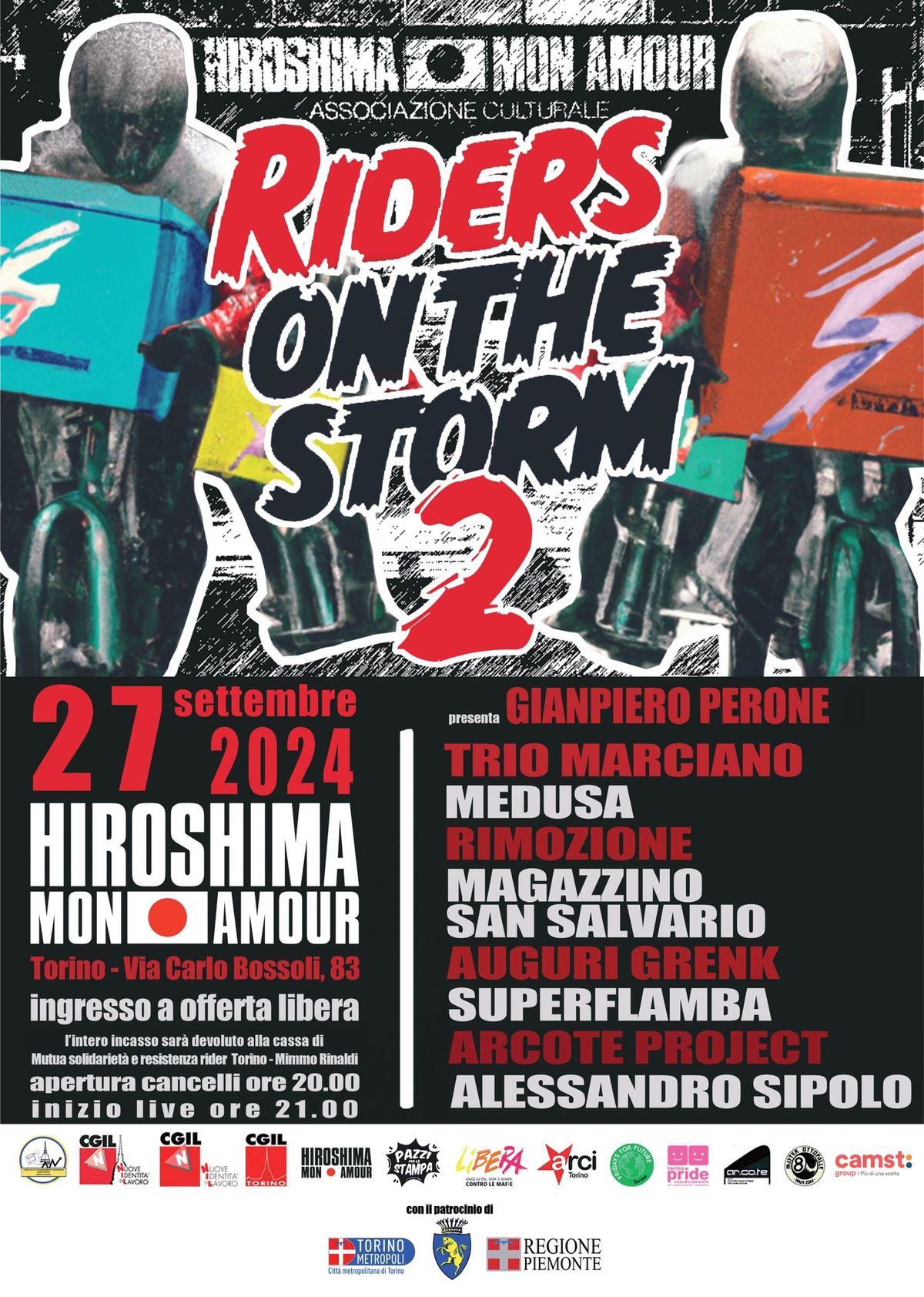 RIDERS ON THE STORM \/ Hiroshima Mon Amour