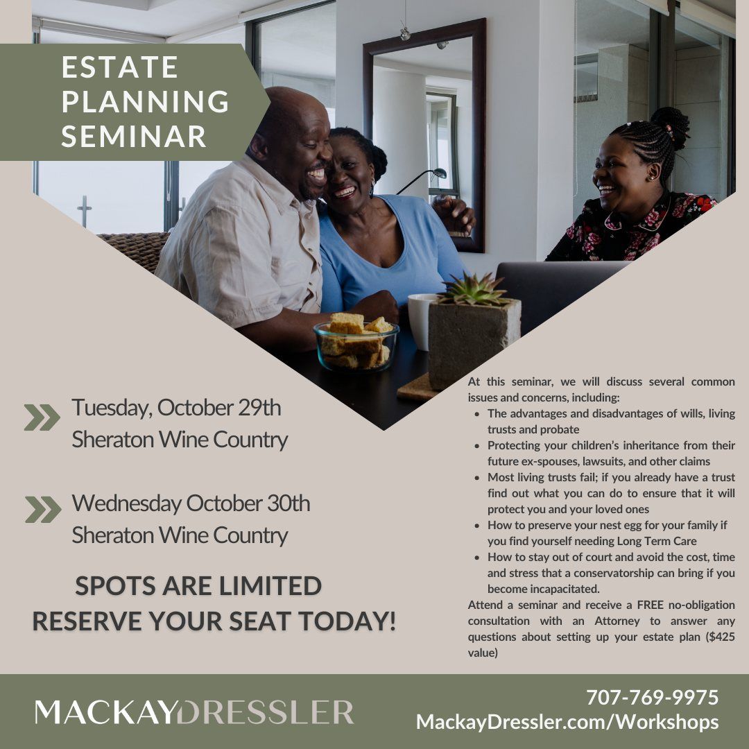 Free Estate Planning Seminar 