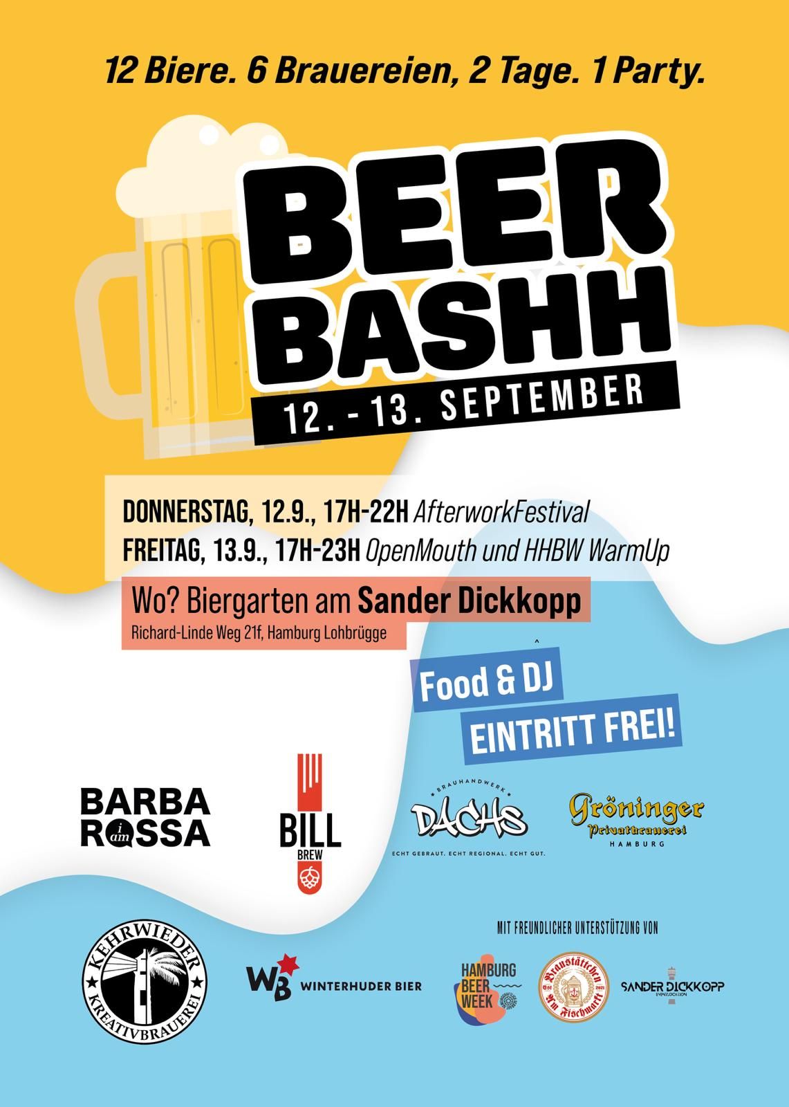 BEERBASHH Afterwork mit DJ