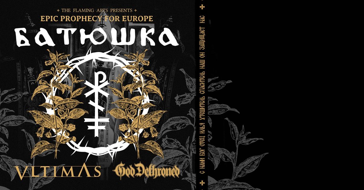 Batushka - Vltimas - God Dethroned | Epic Prophecy For Europe 2024 | Szene Wien