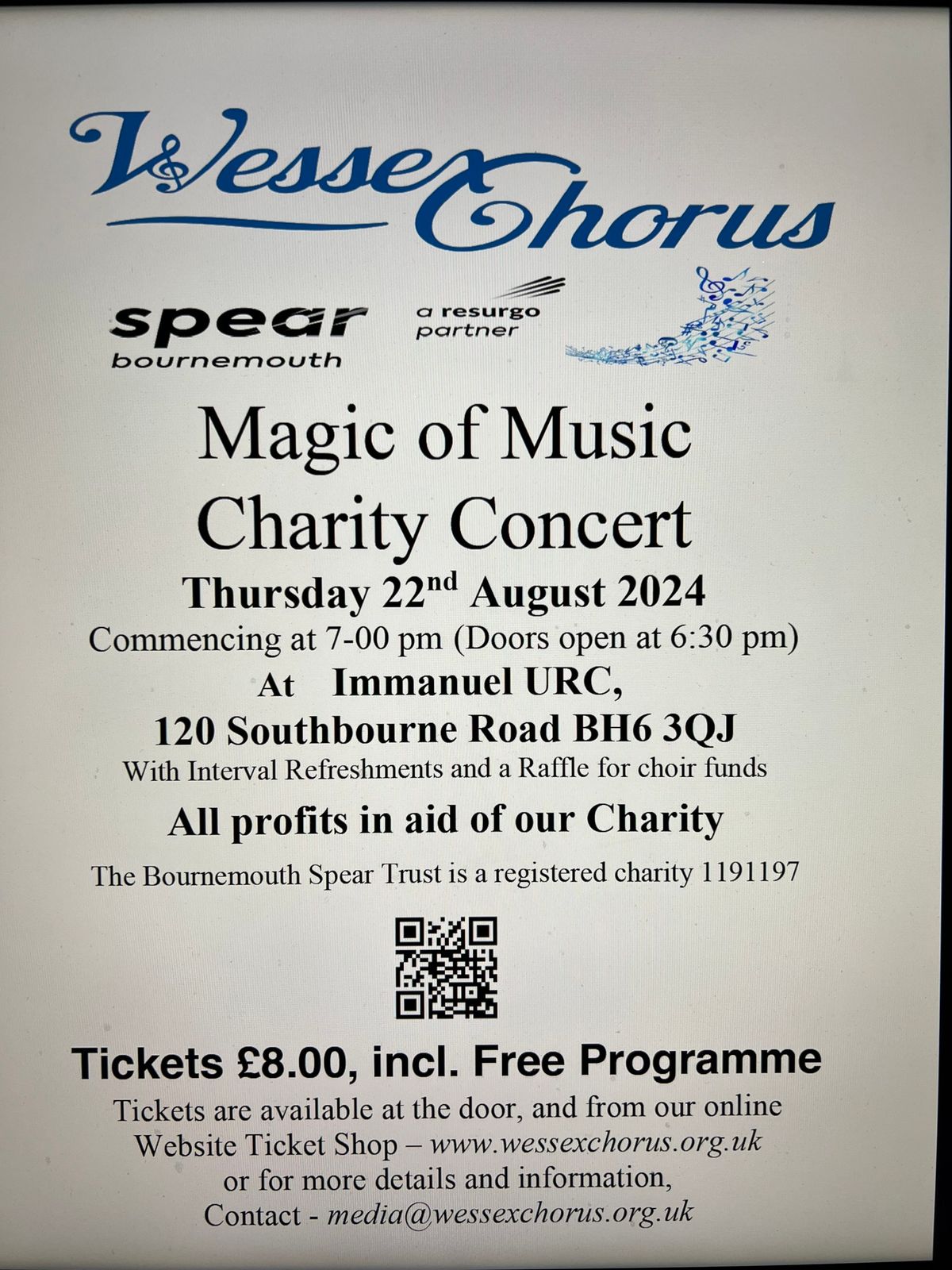 Magic of Music Charity Concert