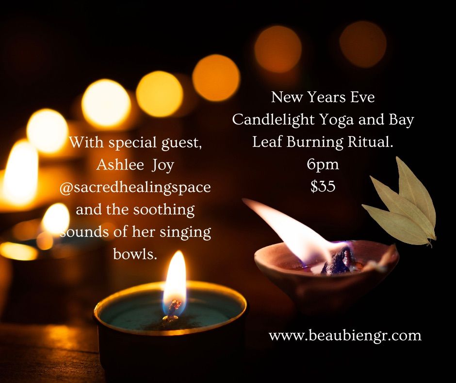 Candlelight Yoga and Bay Leaf Burning Ritual