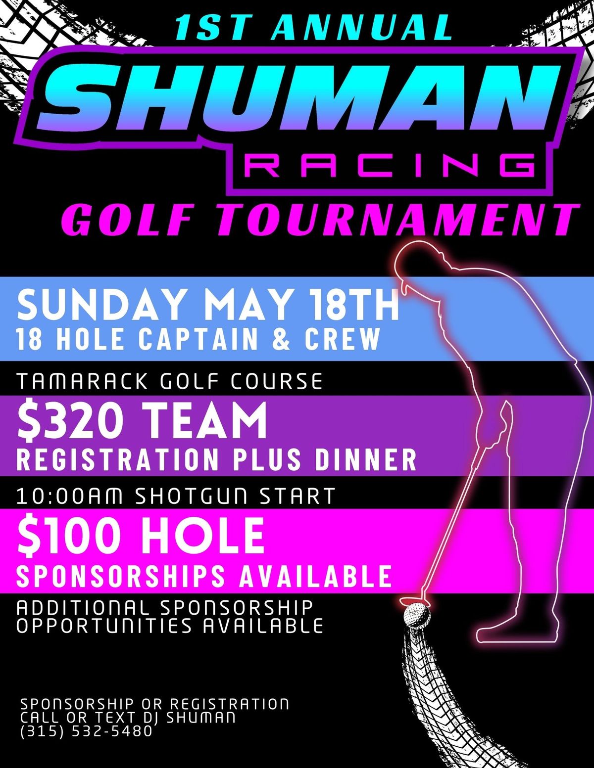 Shuman Racing 1st Annual Golf Tournament 