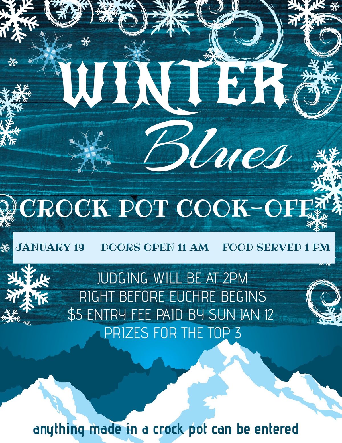 Winter Blues Crock Pot Cook Off