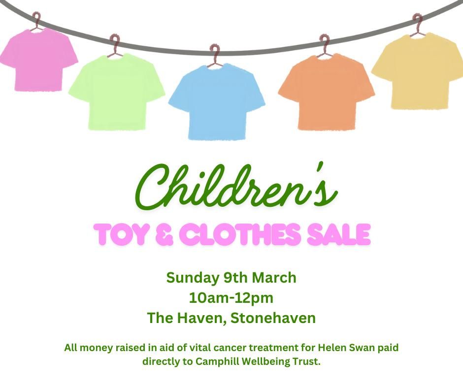 Children's Clothes & Toy Sale