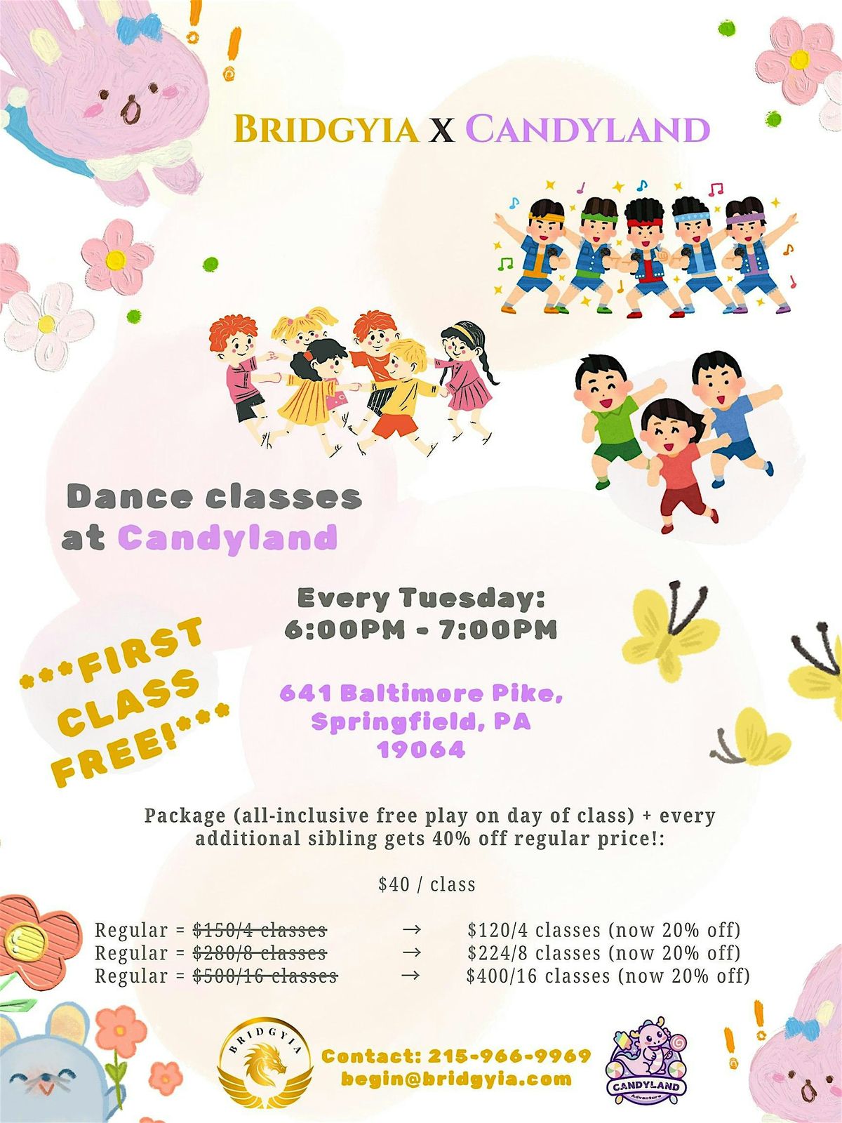 FREE Beginner Dance Class at Candyland Adventure Playground