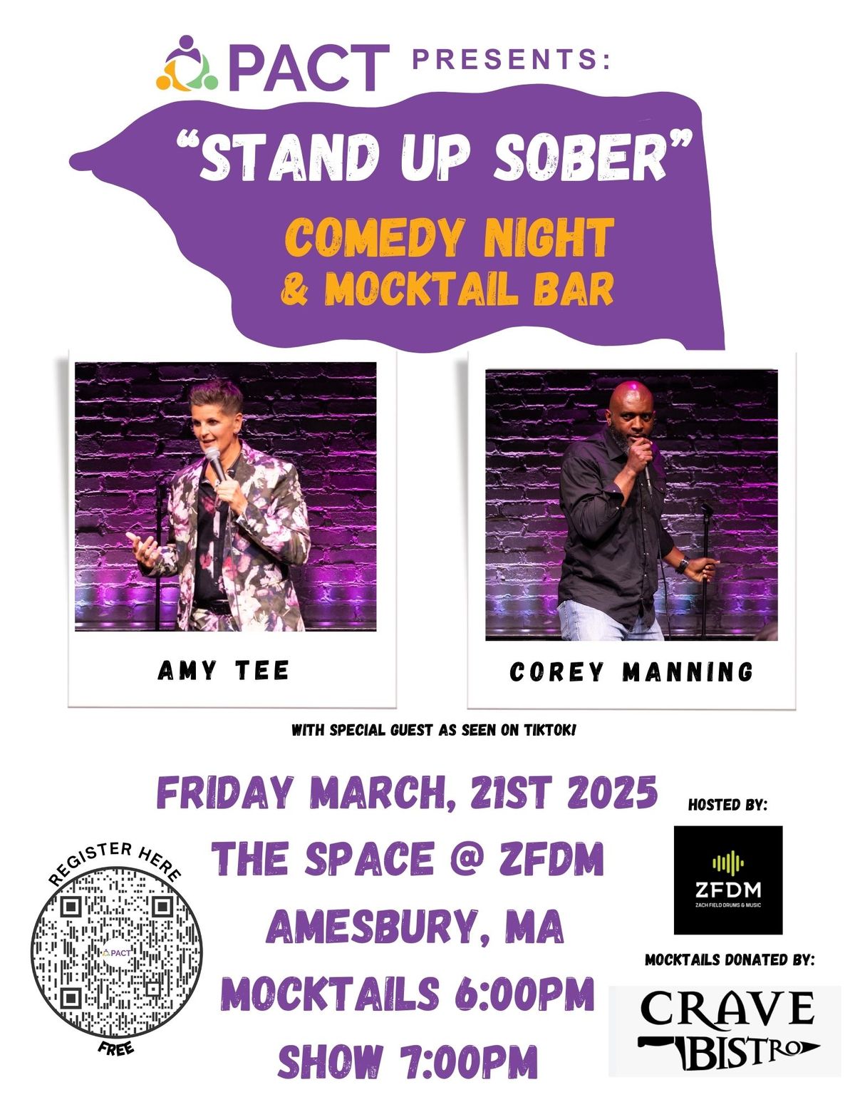 Stand Up Sober: Comedy Night & Mocktail Bar