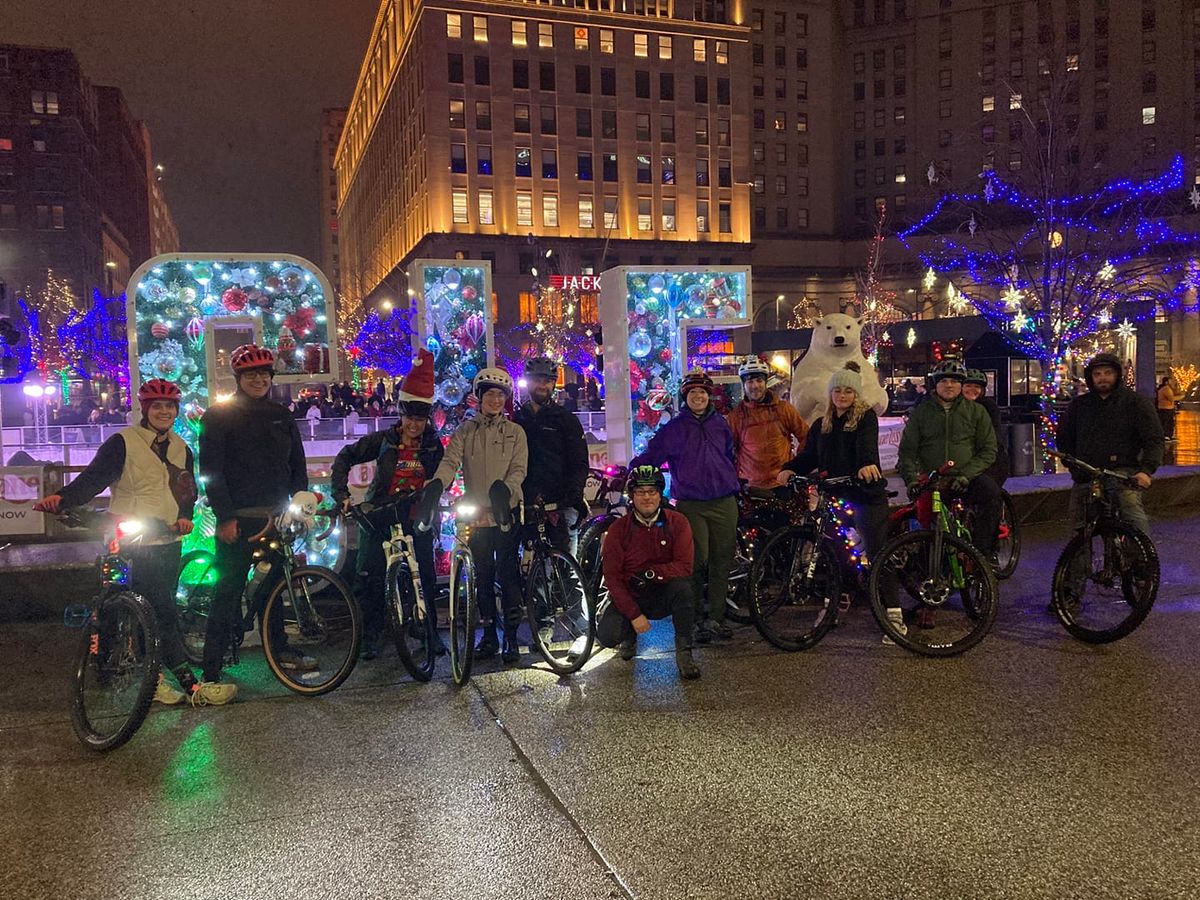 2nd Annual NOMBS Christmas Eve Eve Light Up Ride Extravaganza, This Time With Noise Makers!