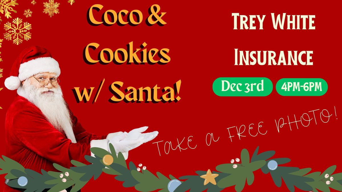 Coco & Cookies With Santa!