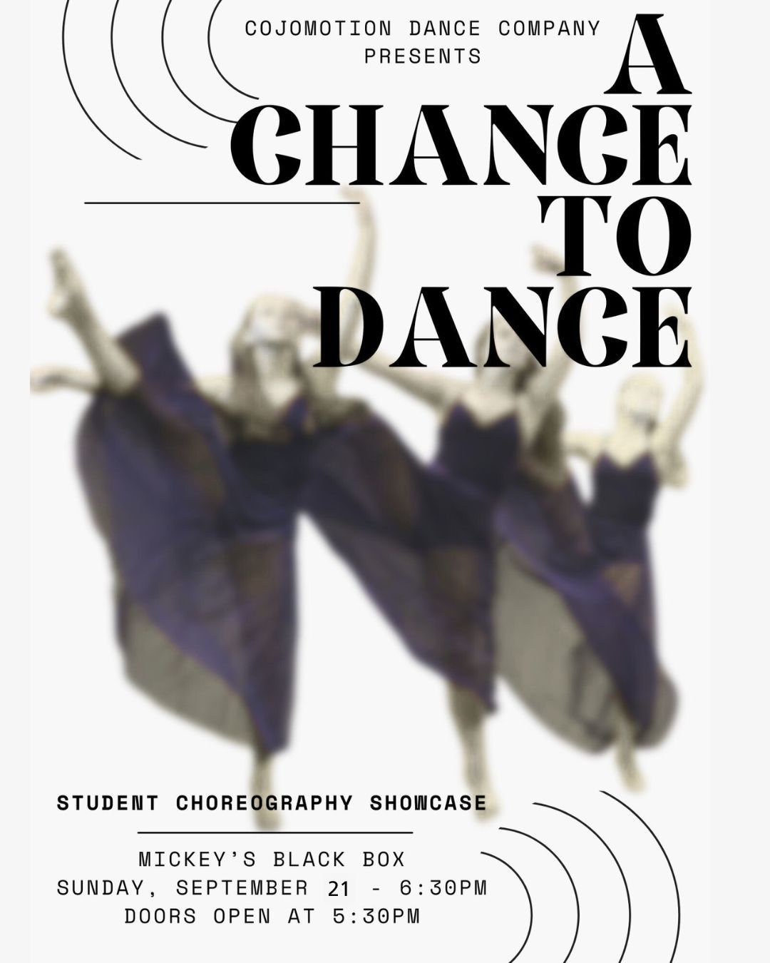 A Chance to Dance - CoJoMotion Dance Company Student Choreography at Mickeys Black Box