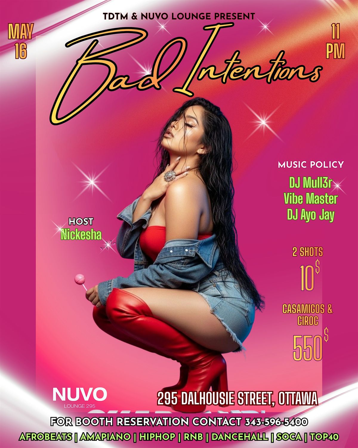 Bad Intentions: Free Roses | Bottle Specials