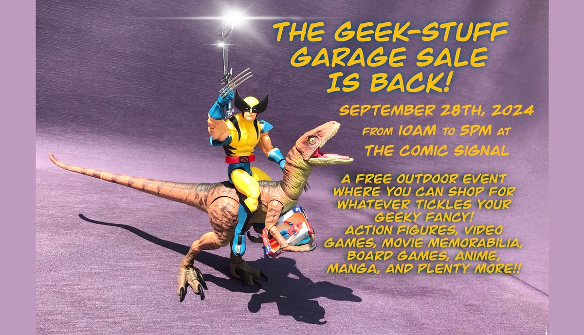 Geek-Stuff Garage Sale