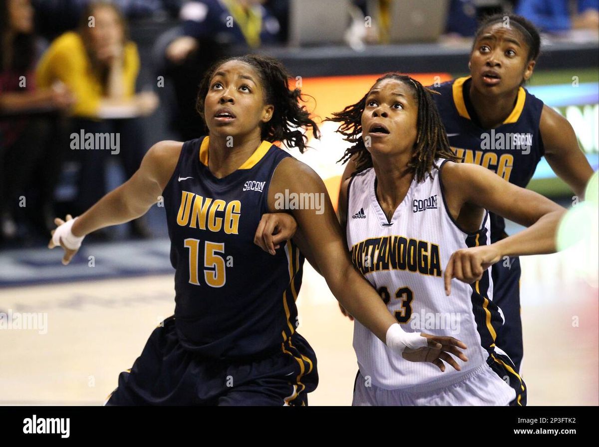 UNC Greensboro Spartans at Chattanooga Mocs Womens Basketball